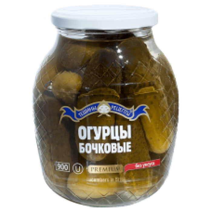 TR  - Sour Cucumbers Domashnyje 900ml