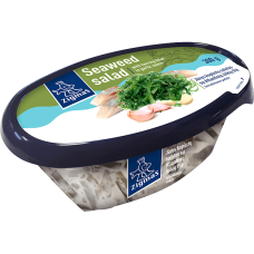 Zigmas - Seaweed Salad with Herring Fillet in Garlic Sauce 300g