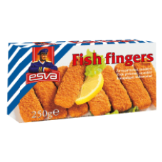 Esva - Breaded Fish Fingers 50% 250g