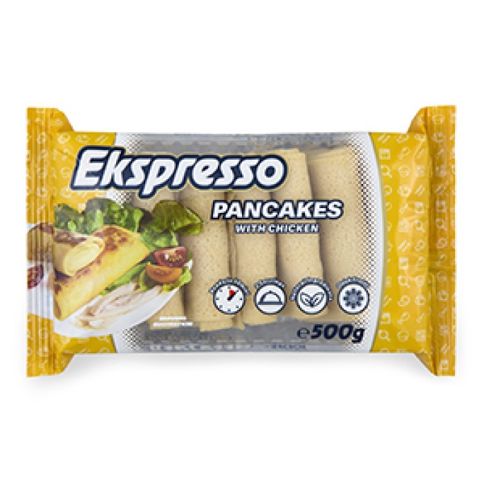 Pancakes With Chicken "Ekspresso" (box*14) 500g