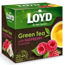 Loyd Green Tea with Raspberry Flavour Fruit Tea