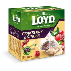 LOYD CRANBERRY GINGER TEA