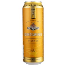 Beer Svyturys Tradicinis Cans 0.568l