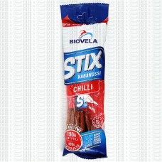 Biovela - Stixx Kabanossi Chilli120g