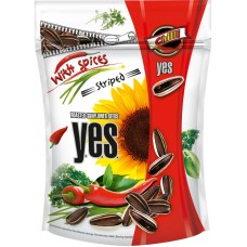 Y.E.S - Roasted Sunflower Seeds with Chilli 150g