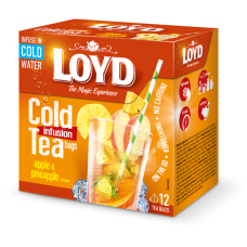 Loyd cold tea with pineapple